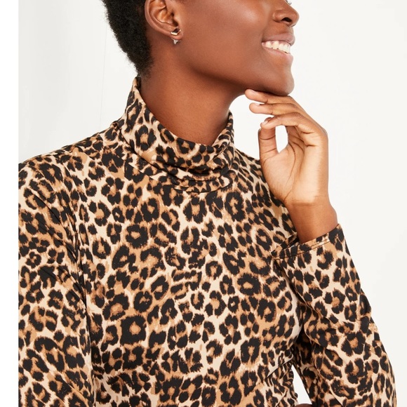 C. Wonder Women's Print Turtleneck Dress with Long Sleeves Size Small - Picture 4 of 5